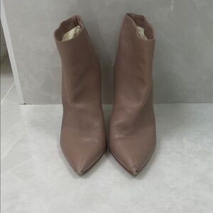 Pollini Taupe Ankle Booties